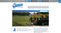 Desktop Screenshot of clearwaterpumpservices.com